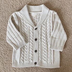 Elegant Baby NWOT cable knit cardigan